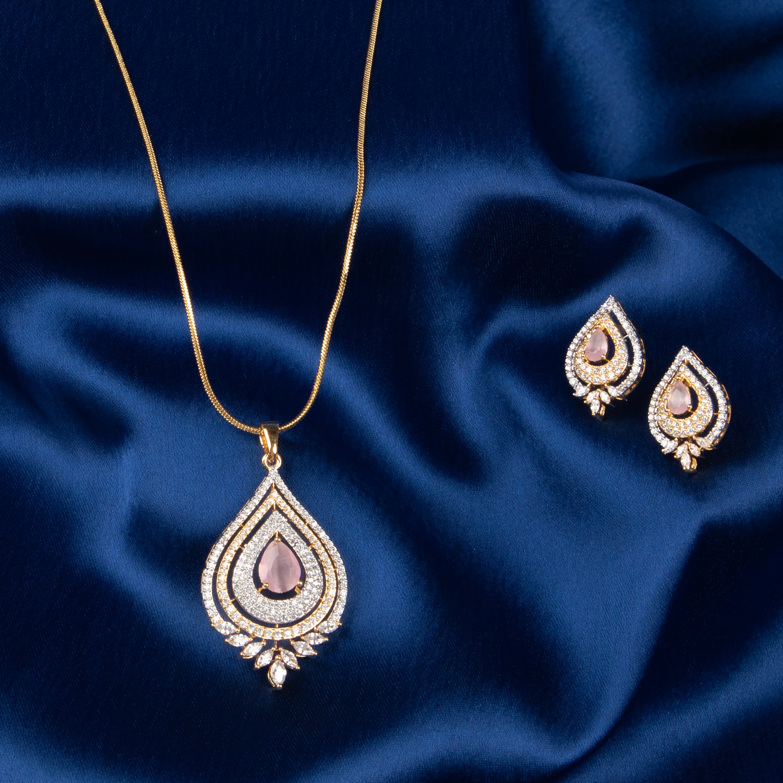 Celestial Bloom Pendant Set