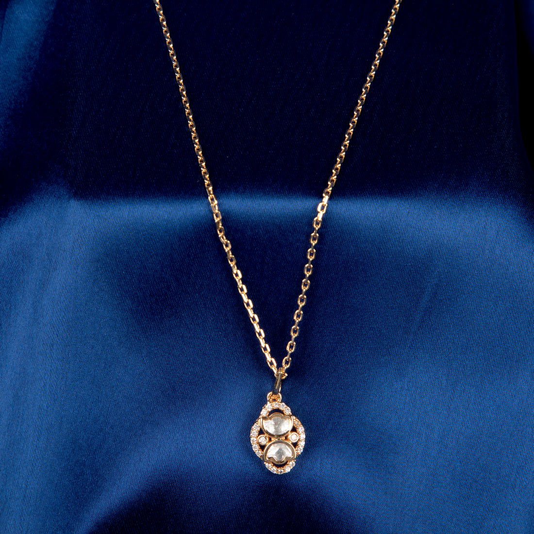 Oval Bloom Pendant Set