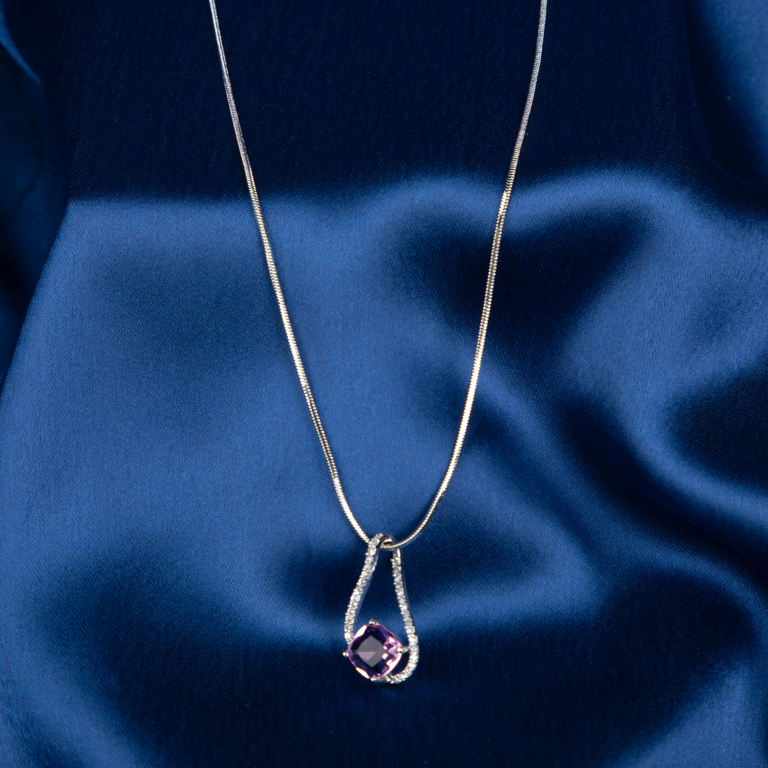 Blush Drop Elegance Pendant Set