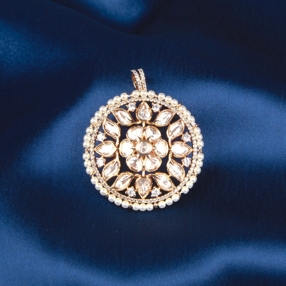 Sharvani Bloom Pendant Set