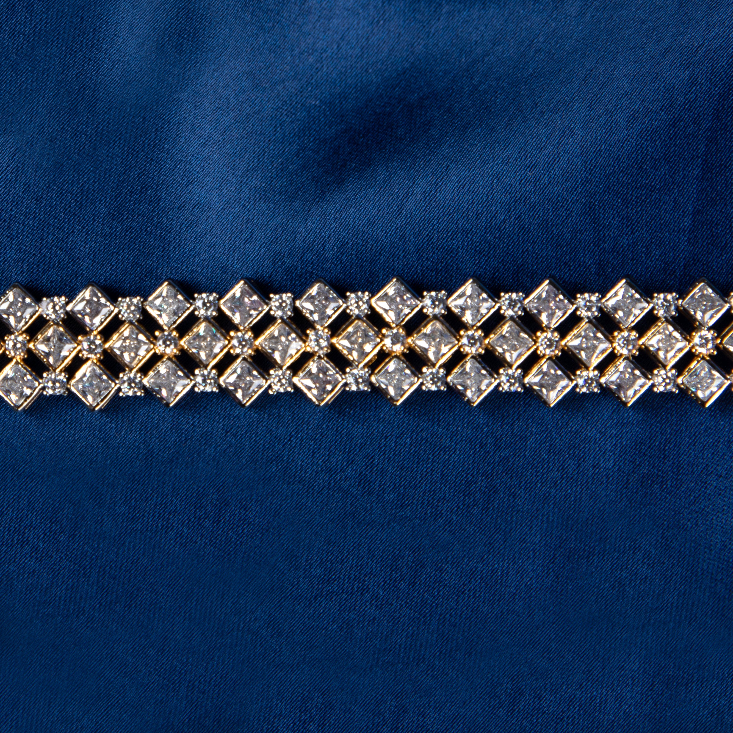 Diamond Illusion Mesh Bracelet