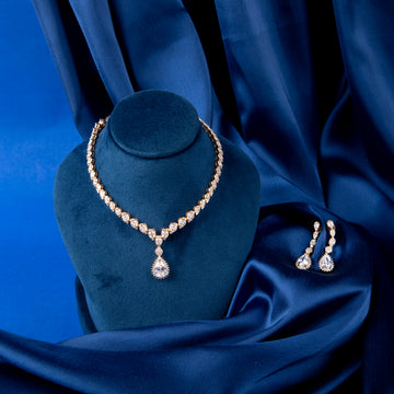 Sparkling Elegance Necklace Set