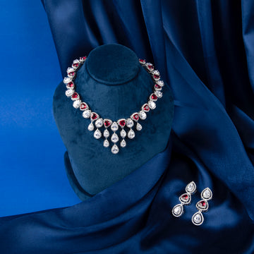 Regal Cascade Necklace Set