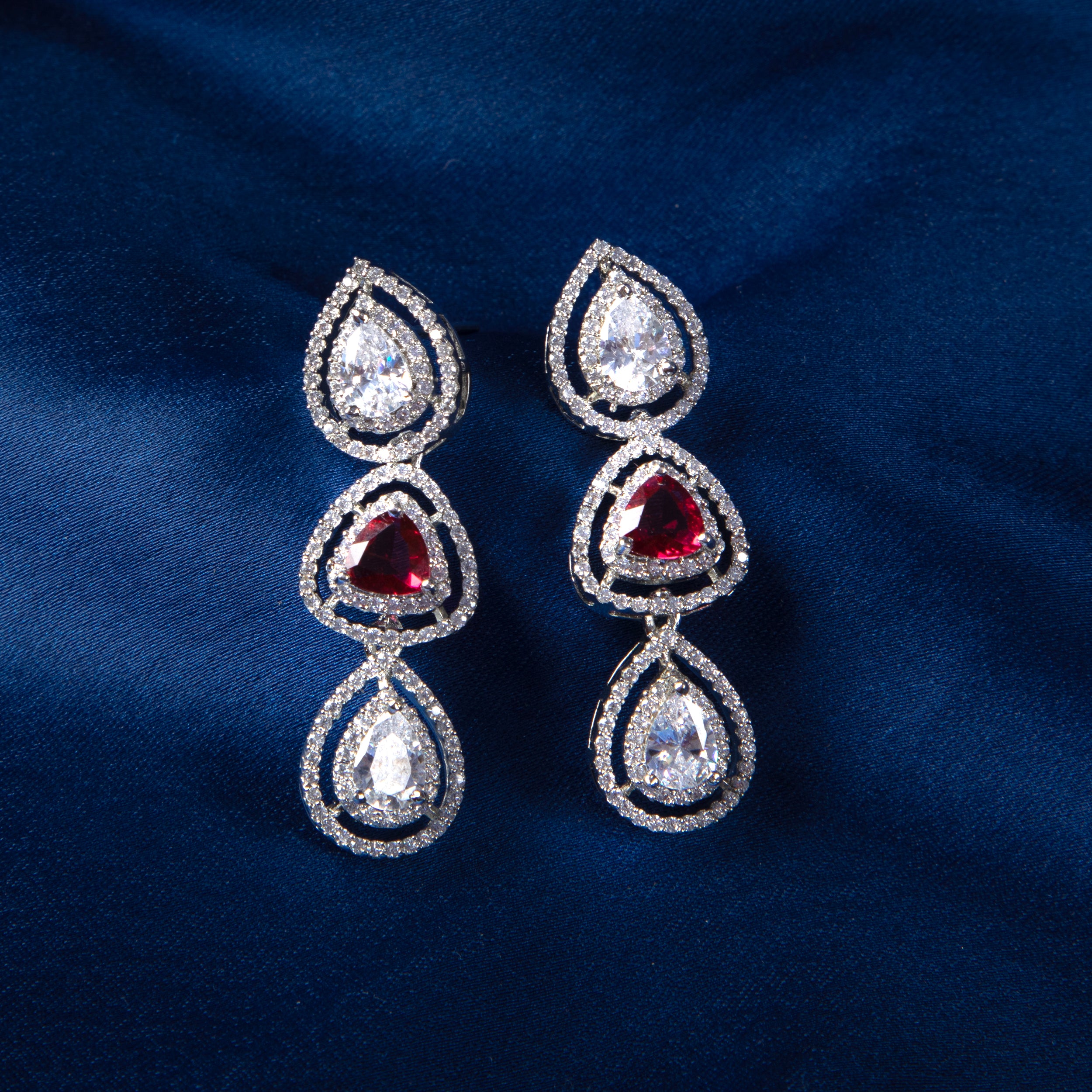 Regal Cascade Necklace Set