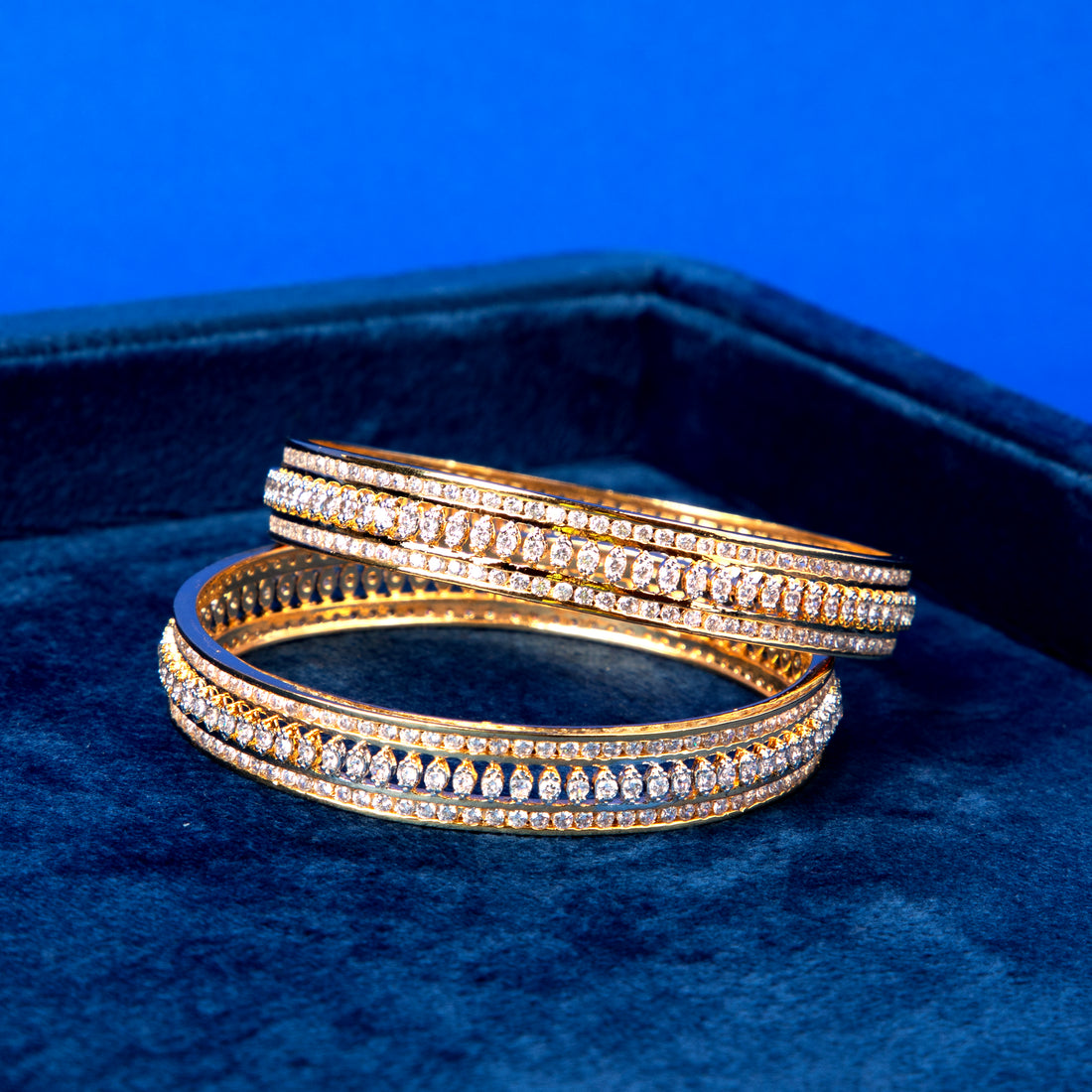 Radiant Teardrop CZ Bangles