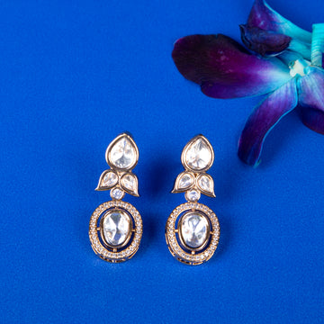 Aarvi Polki Drop Earrings