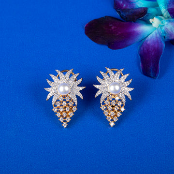 Zaria Pearl Radiance Earrings
