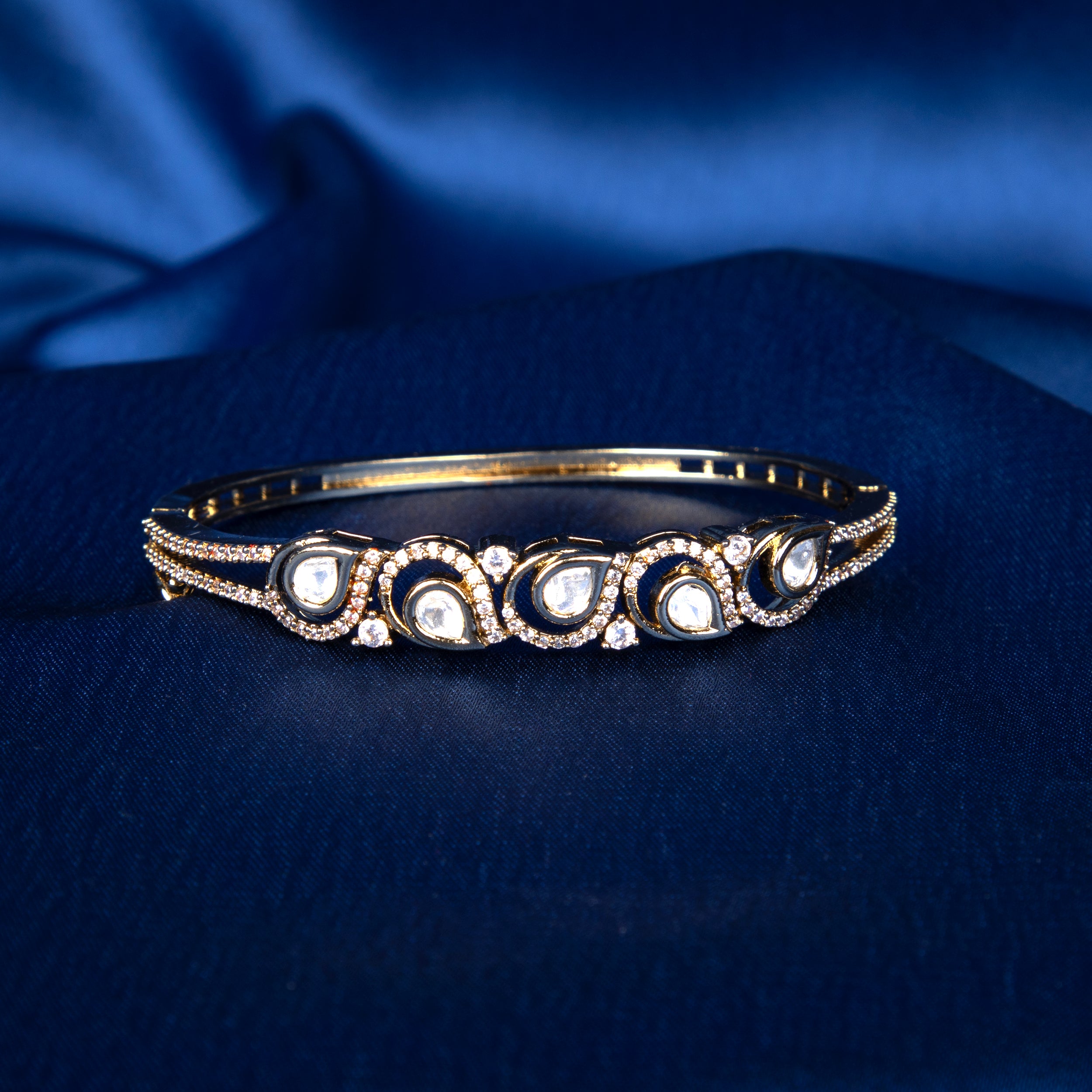 Celestial Pear Elegance Bangle