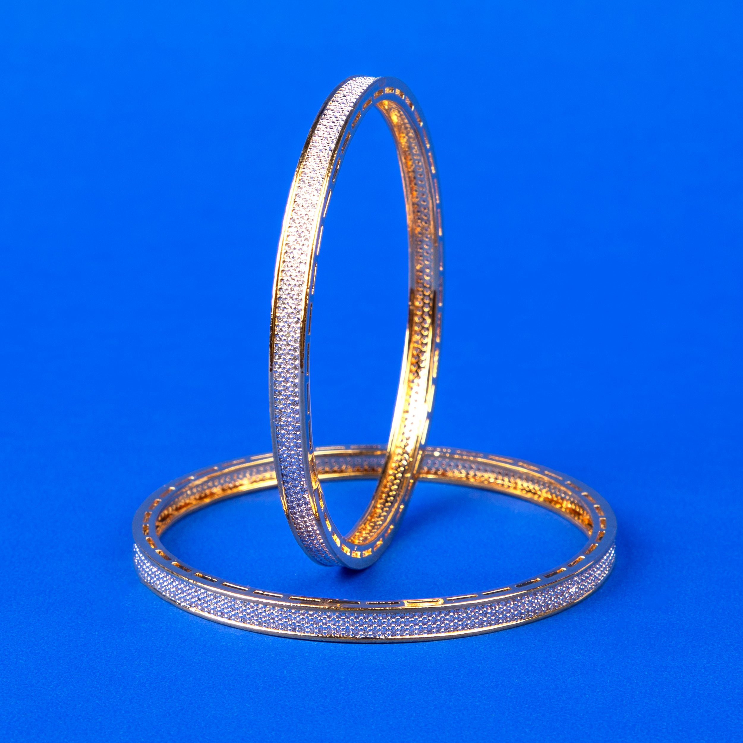 Elysian Gleam Twin Bangles