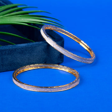 Elysian Gleam Twin Bangles