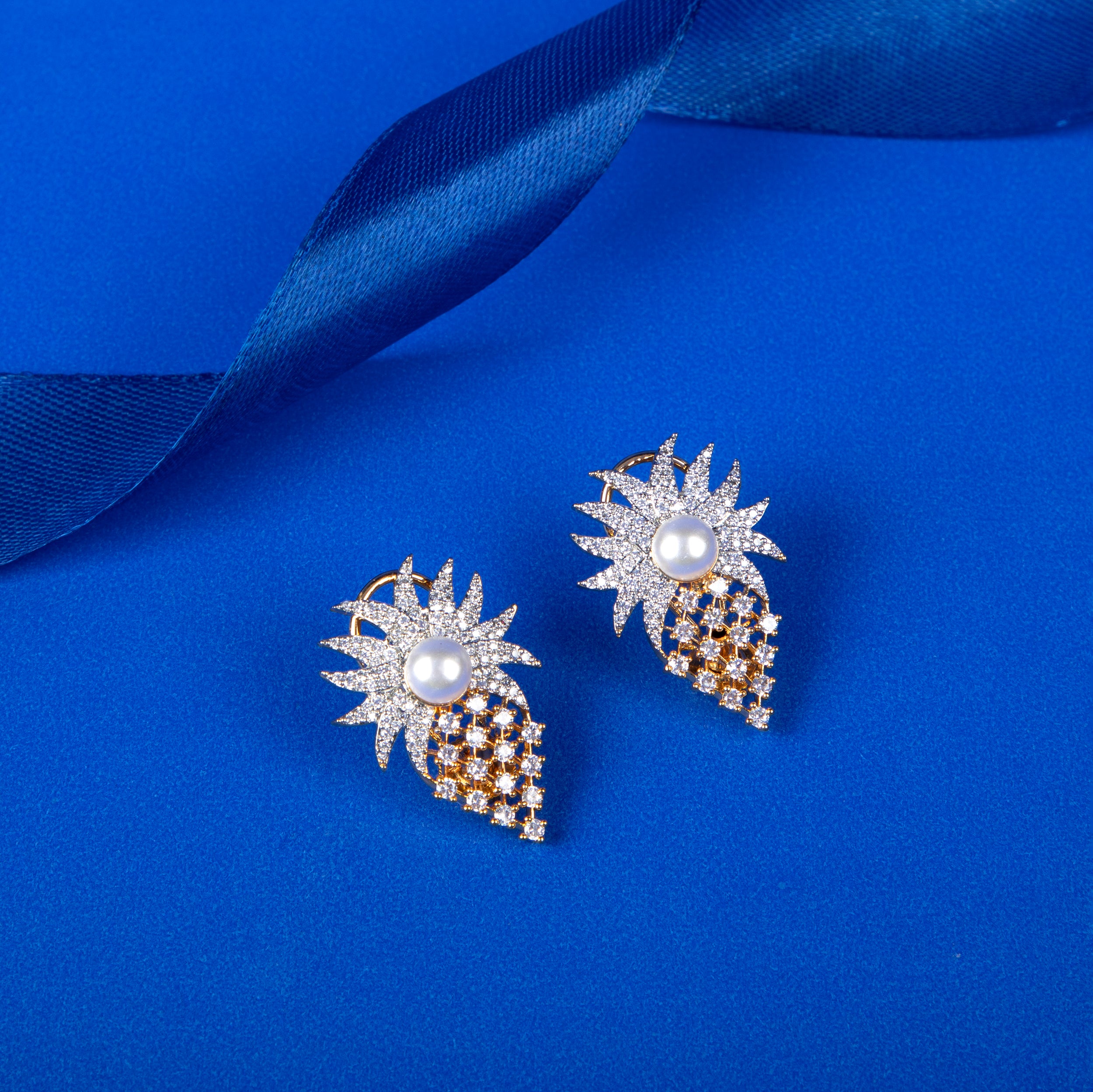 Zaria Pearl Radiance Earrings