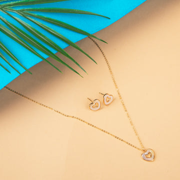 Eternal Heart Pendant Set