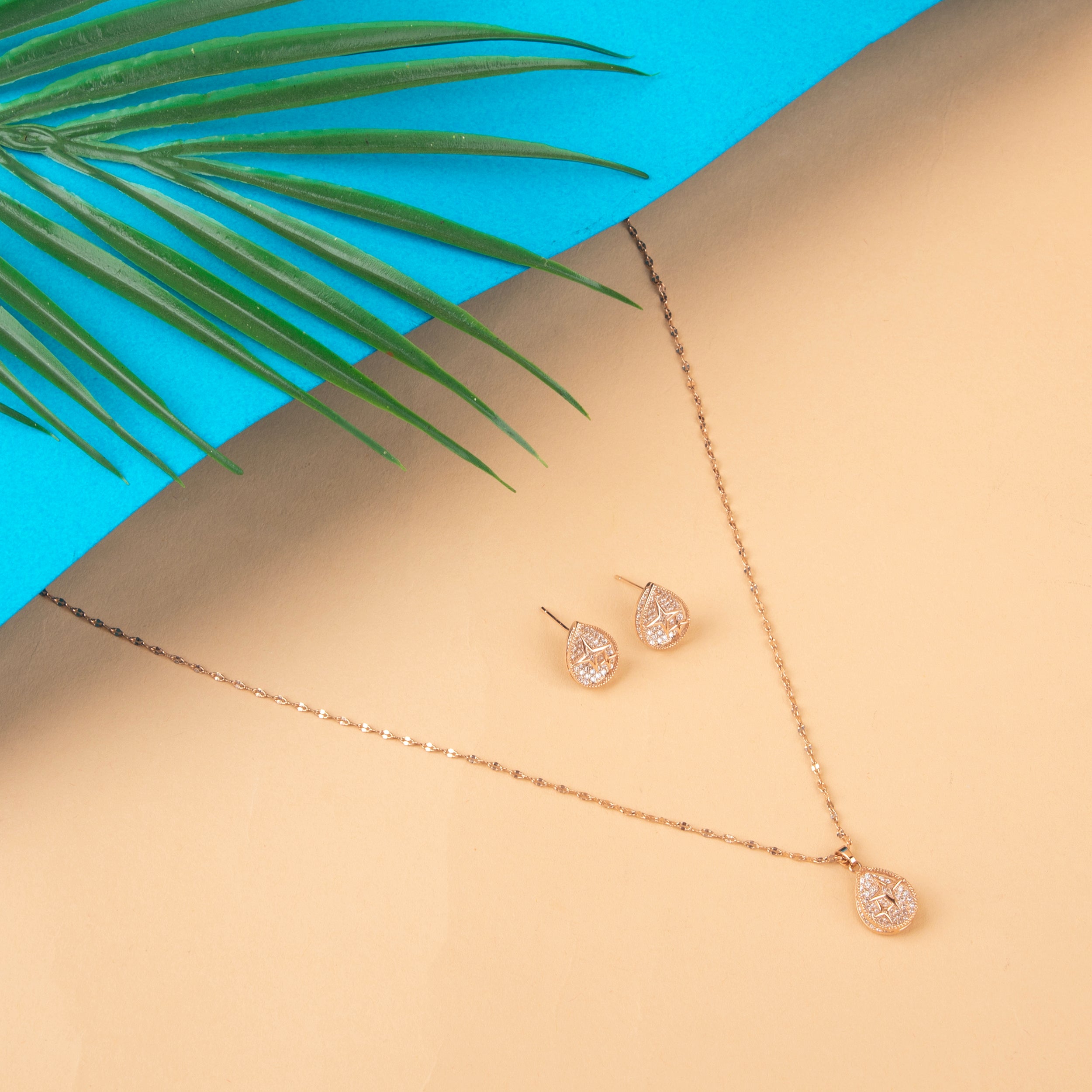 Teardrop Grace Pendant Set