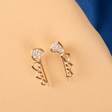 Heartline Spark Ear Climbers