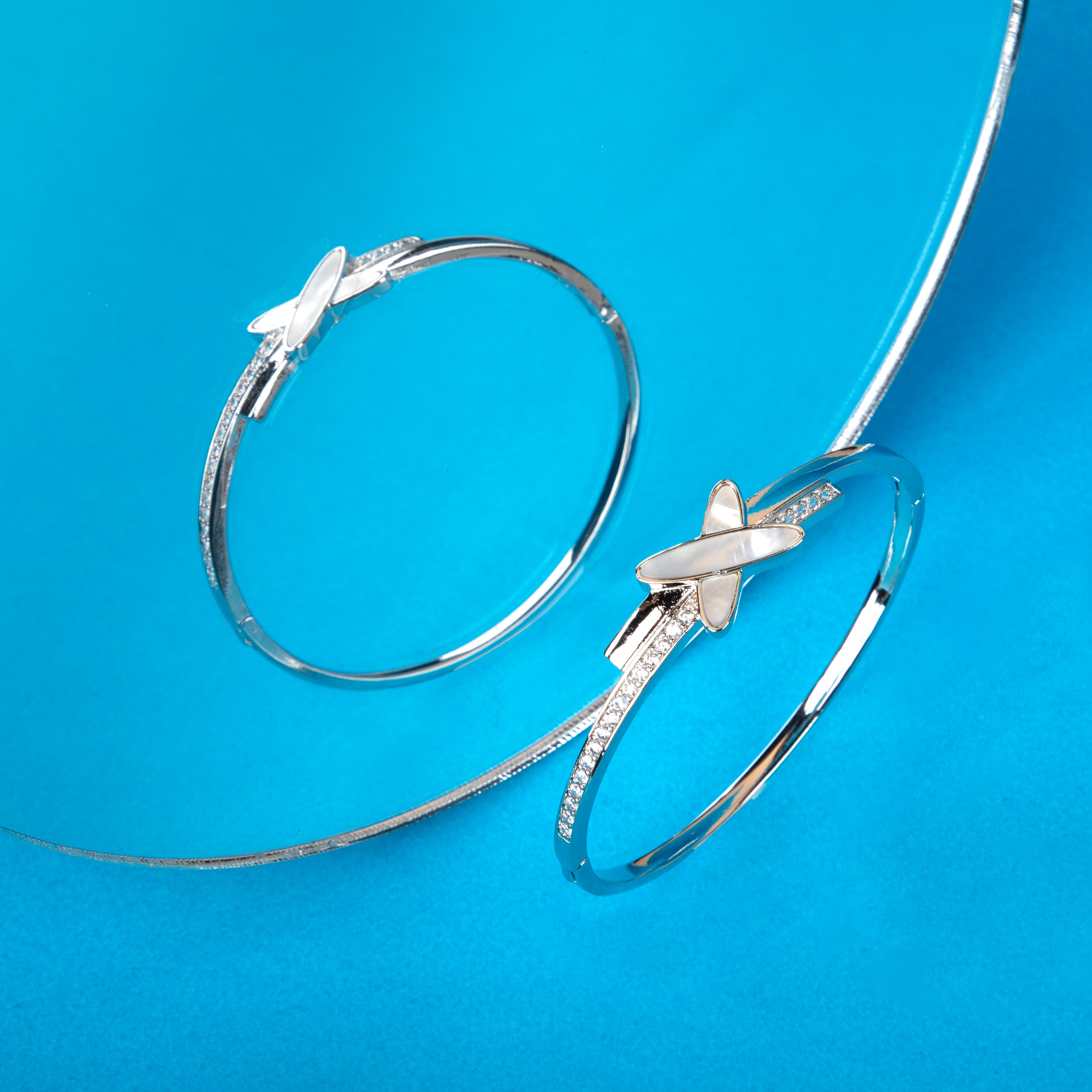 Winged Serenity Luxe Bangle