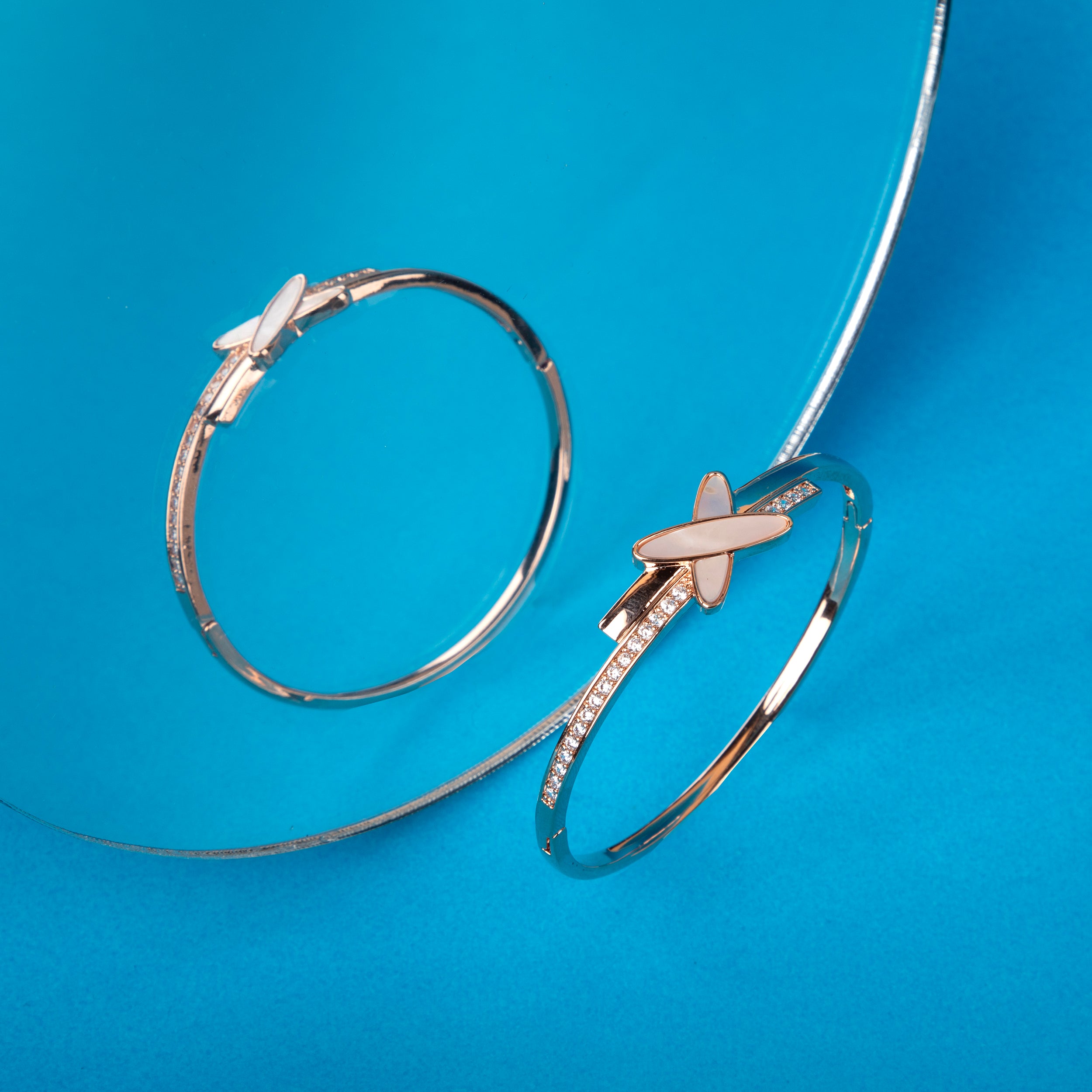 Winged Serenity Luxe Bangle